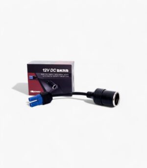 מתאם שקע מצת לסוללת בוסטר DC12V