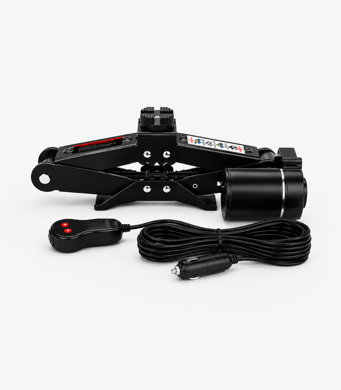 ג'ק חשמלי לרכב 12V עד 2 טון